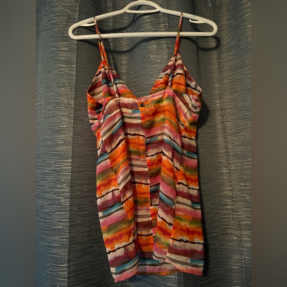 3/$15 Volcom Open Back Tank - Picture 2 of 7